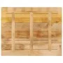 Rectangular table board made of rough mango wood, measuring 90x80x2.5 cm. by , Table tops - Ref: Foro24-371351, Price: 88,54 ...