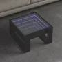Coffee table with Infinity LED black 50x53x30 cm by , Coffee table - Ref: Foro24-847624, Price: 70,62 €, Discount: %