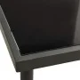 Anthracite gray glass and steel garden dining table 80x80x72cm by vidaXL, Garden tables - Ref: Foro24-313092, Price: 89,90 €,...