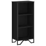 Engineered wood black shelf 50x31x106 cm by , Bookcases and shelves - Ref: Foro24-848604, Price: 49,94 €, Discount: %