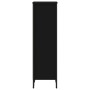 Engineered wood black shelf 50x31x106 cm by , Bookcases and shelves - Ref: Foro24-848604, Price: 50,82 €, Discount: %