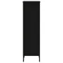 Engineered wood black shelf 50x31x106 cm by , Bookcases and shelves - Ref: Foro24-848604, Price: 49,94 €, Discount: %
