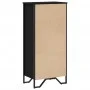 Engineered wood black shelf 50x31x106 cm by , Bookcases and shelves - Ref: Foro24-848604, Price: 49,94 €, Discount: %