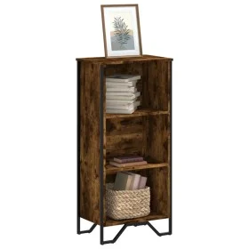 Engineered wood smoked oak bookshelf 50x31x106 cm by , Bookcases and shelves - Ref: Foro24-848606, Price: 50,67 €, Discount: %