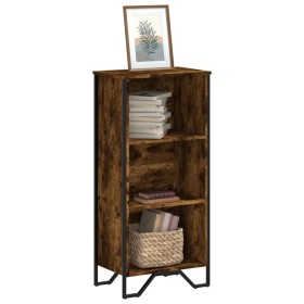 Rauchige Eichen-Ingenieurholzregal 50x31x106 cm von , Bücherregale und Regale - Ref: Foro24-848606, Preis: 49,22 €, Rabatt: %