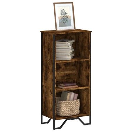 Rauchige Eichen-Ingenieurholzregal 50x31x106 cm von , Bücherregale und Regale - Ref: Foro24-848606, Preis: 49,22 €, Rabatt: %