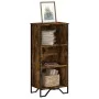 Engineered wood smoked oak bookshelf 50x31x106 cm by , Bookcases and shelves - Ref: Foro24-848606, Price: 50,67 €, Discount: %