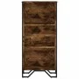 Engineered wood smoked oak bookshelf 50x31x106 cm by , Bookcases and shelves - Ref: Foro24-848606, Price: 50,67 €, Discount: %