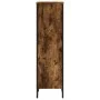 Engineered wood smoked oak bookshelf 50x31x106 cm by , Bookcases and shelves - Ref: Foro24-848606, Price: 50,67 €, Discount: %