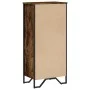 Engineered wood smoked oak bookshelf 50x31x106 cm by , Bookcases and shelves - Ref: Foro24-848606, Price: 50,67 €, Discount: %