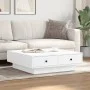 Mesa de centro madera contrachapada blanco 90x90x28 cm de , Mesas de centro - Ref: Foro24-848087, Precio: 102,63 €, Descuento: %
