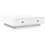 Mesa de centro madera contrachapada blanco 90x90x28 cm de , Mesas de centro - Ref: Foro24-848087, Precio: 102,63 €, Descuento: %