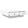Mesa de centro madera contrachapada blanco 90x90x28 cm de , Mesas de centro - Ref: Foro24-848087, Precio: 102,63 €, Descuento: %