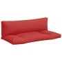 Cushions for pallets, 2 units, red fabric. by , Cushions for chairs and sofas - Ref: Foro24-360928, Price: 49,60 €, Discount: %