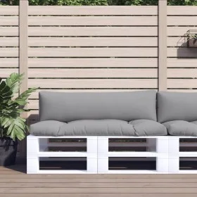Cushions for pallet sofa, 2 units, gray fabric by , Cushions for chairs and sofas - Ref: Foro24-360923, Price: 49,92 €, Disco...