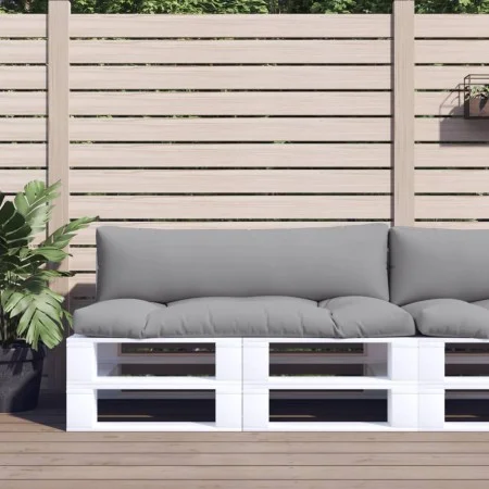 Cushions for pallet sofa, 2 units, gray fabric by , Cushions for chairs and sofas - Ref: Foro24-360923, Price: 49,92 €, Disco...