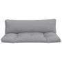 Kissen für Palettensofa, 2 Stück, grauer Stoff. von , Kissen für Stühle und Sofas - Ref: Foro24-360923, Preis: 73,02 €, Rabat...