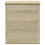 Storage box made of engineered oak wood in Sonoma oak finish, measuring 30x35x35 cm. by , Storage trunks - Ref: Foro24-840669...