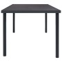 Mesa de comedor de jardín acero gris antracita 190x90x74 cm de vidaXL, Mesas de jardín - Ref: Foro24-313088, Precio: 181,34 €...