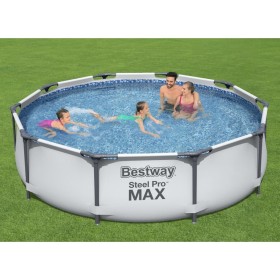 Bestway Piscina de acero Pro MAX 305x76 cm