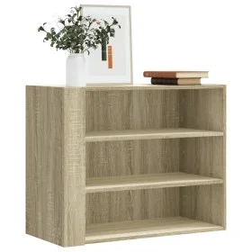 Wandschrank aus Sonoma-Eiche-Designholz 75x35x60 cm von , Regale und Regale - Ref: Foro24-848418, Preis: 57,18 €, Rabatt: %
