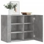 Wandregal aus grauem Beton-Holzwerkstoff 75x35x60 cm. von , Regale und Regale - Ref: Foro24-848426, Preis: 69,50 €, Rabatt: %