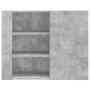 Wall-mounted furniture made of gray concrete engineered wood, measuring 75x35x60 cm. by , Shelves and shelves - Ref: Foro24-8...