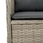 Corner garden sofa with light gray synthetic rattan cushions by , Outdoor sofas - Ref: Foro24-368987, Price: 119,26 €, Discou...