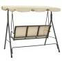 Garden swing swing with anthracite gray and sand canopy by vidaXL, Garden rockers - Ref: Foro24-313325, Price: 154,06 €, Disc...