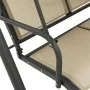 Garden swing swing with anthracite gray and sand canopy by vidaXL, Garden rockers - Ref: Foro24-313325, Price: 154,06 €, Disc...