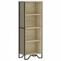 Engineered wood bookshelf in Sonoma oak, 50x31x137.5 cm by , Bookcases and shelves - Ref: Foro24-848610, Price: 59,73 €, Disc...