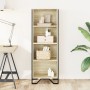 Regal aus Sonoma-Eichen-Ingenieurholz 50x31x137,5 cm von , Bücherregale und Regale - Ref: Foro24-848610, Preis: 60,71 €, Raba...