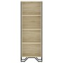 Regal aus Sonoma-Eichen-Ingenieurholz 50x31x137,5 cm von , Bücherregale und Regale - Ref: Foro24-848610, Preis: 60,71 €, Raba...