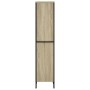 Regal aus Sonoma-Eichen-Ingenieurholz 50x31x137,5 cm von , Bücherregale und Regale - Ref: Foro24-848610, Preis: 60,71 €, Raba...