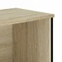 Engineered wood bookshelf in Sonoma oak, 50x31x137.5 cm by , Bookcases and shelves - Ref: Foro24-848610, Price: 59,73 €, Disc...