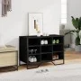 Zapatero de madera de ingeniería negro 90x38x61,5 cm de , Zapateros y organizadores de calzado - Ref: Foro24-848644, Precio: ...