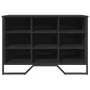 Zapatero de madera de ingeniería negro 90x38x61,5 cm de , Zapateros y organizadores de calzado - Ref: Foro24-848644, Precio: ...
