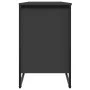 Engineered wood black shoerack 90x38x61.5 cm by , Shoe racks and shoe organizers - Ref: Foro24-848644, Price: 69,72 €, Discou...