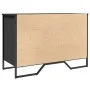 Engineered wood black shoerack 90x38x61.5 cm by , Shoe racks and shoe organizers - Ref: Foro24-848644, Price: 69,72 €, Discou...