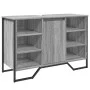 Bathroom vanity cabinet in gray Sonoma engineered wood, 91x35x60 cm. by , Bathroom furniture - Ref: Foro24-848667, Price: 87,...
