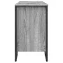 Bathroom vanity cabinet in gray Sonoma engineered wood, 91x35x60 cm. by , Bathroom furniture - Ref: Foro24-848667, Price: 87,...