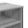 Bathroom vanity cabinet in gray Sonoma engineered wood, 91x35x60 cm. by , Bathroom furniture - Ref: Foro24-848667, Price: 87,...