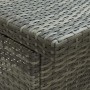 Set mesa y sillas de bar jardín 3 piezas ratán sintético gris by vidaXL, Furniture sets for kitchens and dining rooms - Ref: ...