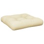 Kissen für Palettensofa, cremefarbenes Stoff, 58x58x10 cm. von , Kissen für Stühle und Sofas - Ref: Foro24-360902, Preis: 32,...