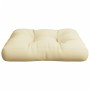 Kissen für Palettensofa, cremefarbenes Stoff, 58x58x10 cm. von , Kissen für Stühle und Sofas - Ref: Foro24-360902, Preis: 32,...