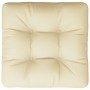 Kissen für Palettensofa, cremefarbenes Stoff, 58x58x10 cm. von , Kissen für Stühle und Sofas - Ref: Foro24-360902, Preis: 32,...