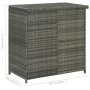 Set mesa y sillas de bar jardín 3 piezas ratán sintético gris by vidaXL, Furniture sets for kitchens and dining rooms - Ref: ...