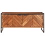 Mesa de centro madera maciza de acacia 90x55x40 cm de , Mesas de centro - Ref: Foro24-376047, Precio: 263,72 €
