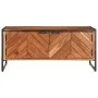 Mesa de centro madera maciza de acacia 90x55x40 cm de , Mesas de centro - Ref: Foro24-376047, Precio: 258,90 €, Descuento: %