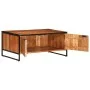 Mesa de centro madera maciza de acacia 90x55x40 cm de , Mesas de centro - Ref: Foro24-376047, Precio: 258,90 €, Descuento: %